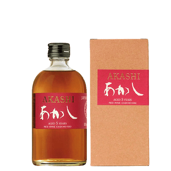 Eigashima Distillery Whisky Giappone Whisky Akashi Single Malt 5 y.o. Red Wine Cask