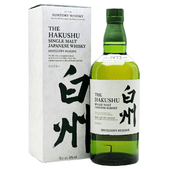 The Hakushu Single Malt Distiller's Reserve Japanese Whisky