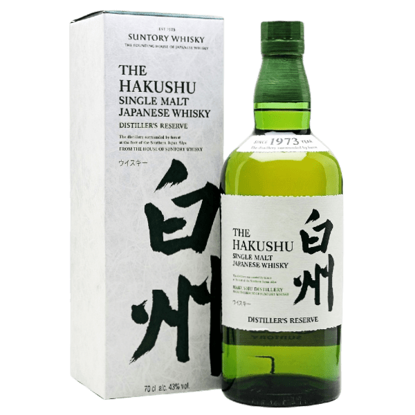 Suntory Whisky Giappone The Hakushu Single Malt Distiller's Reserve Japanese Whisky