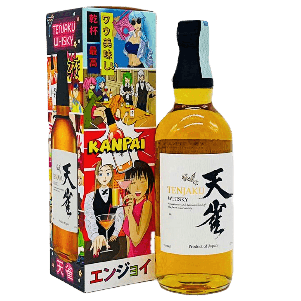 Tenjaku Whisky Giappone Tenjaku Blended Whisky Box "Anime" Limited Edition