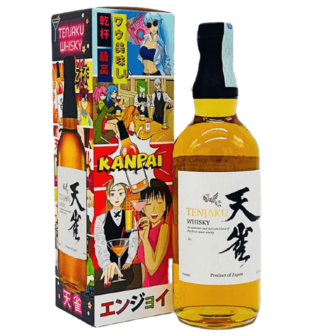 Tenjaku Whisky Giappone Tenjaku Blended Whisky Box "Anime" Limited Edition