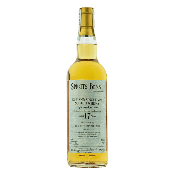 Spirits Beast Whisky Scozia Highland WereSnowLeopard Tomatin 17 y.o. Spirits Beast