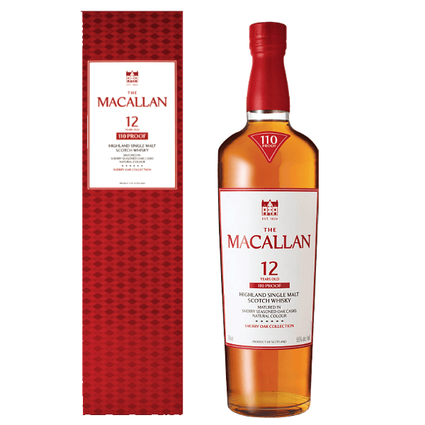 The Macallan Whisky Scozia Speyside The Macallan 12 y.o. Sherry Oak Cask 110 Proof Rel. 2026