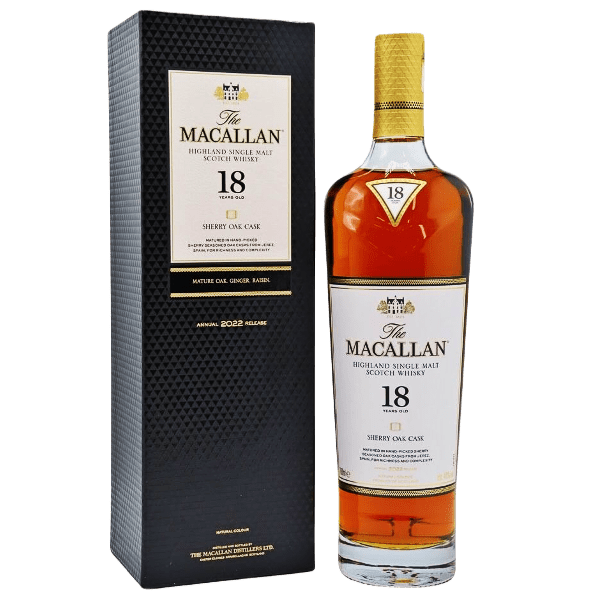 The Macallan Whisky Scozia Speyside The Macallan 18 y.o. Sherry Oak Cask Rel. 2020