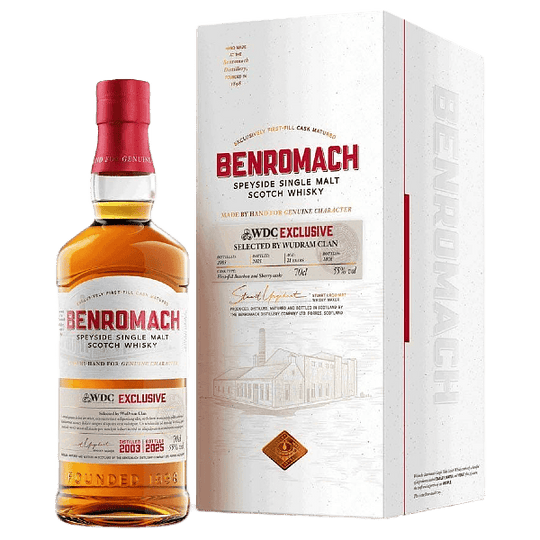 Benromach Single Malt Scotch Whisky 22 y.o. by Wu Dram Clan