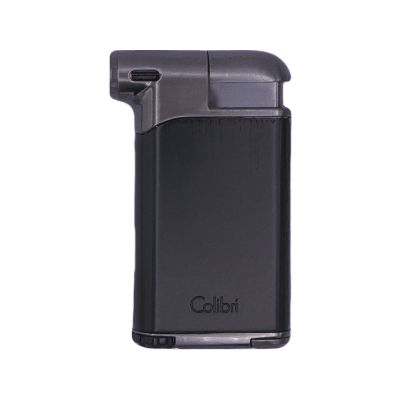 Accendino per Pipa Pacific Nero e Titanio