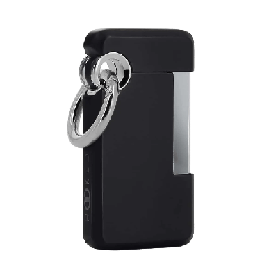 Accendino Jet Flame Hooked Black