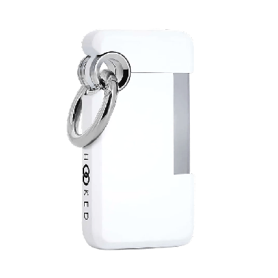 Accendino Jet Flame Hooked White