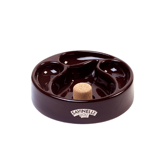 Posacenere Pipa 3 Posti Marrone