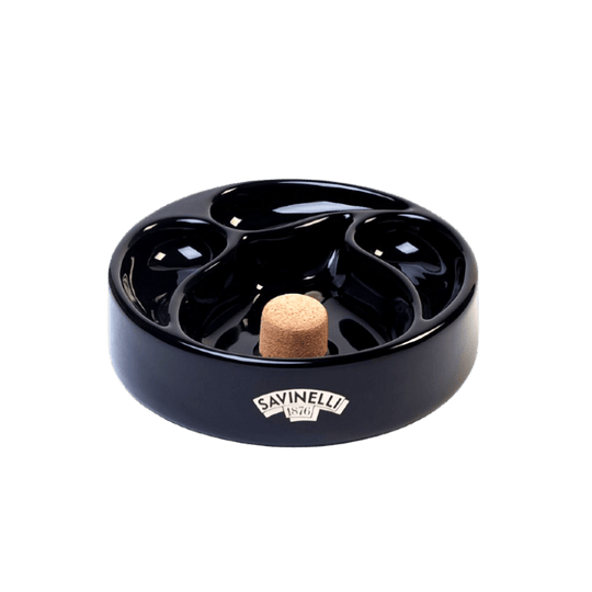 Posacenere Pipa 3 Posti Nero