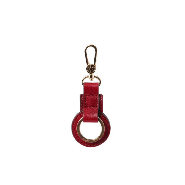 Tuscany Leather Altri Accessori Portachiavi in Pelle Rosso