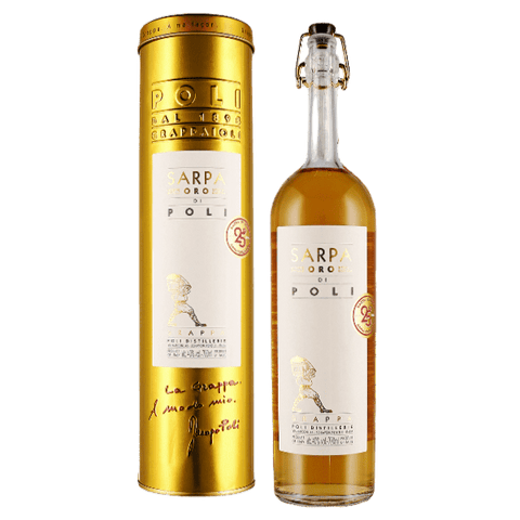 Poli Altri Distillati Grappa Sarpa Oro in tubo Poli