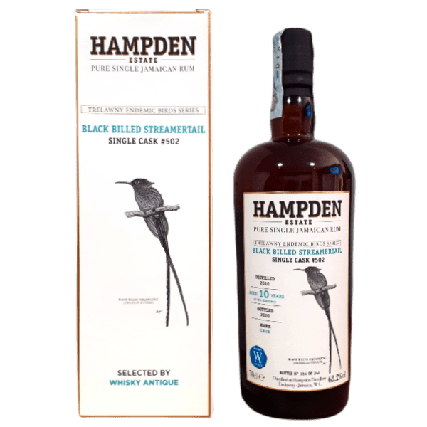 DalMoroShop Hampden Trelawny Endemic Birds Series LMDW/Velier Selected by Whisky Antique #502