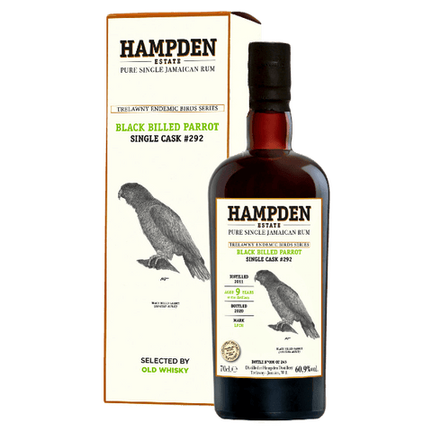 The Hampden Estate Rum Jamaica The Hampden Trelawny Endemic Birds Series LMDW/Velier LFCH 2011 9 y.o. Cask 292 Selected by Old Whisky