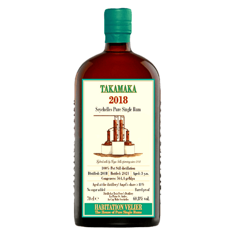 Habitation Velier Rum / Rhum / Ron Habitation Velier Takamaka 2018