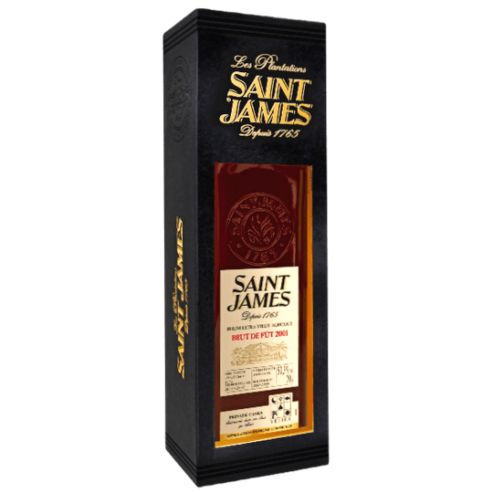 Saint James Rhum 2001 17 Ans Brut De Fut