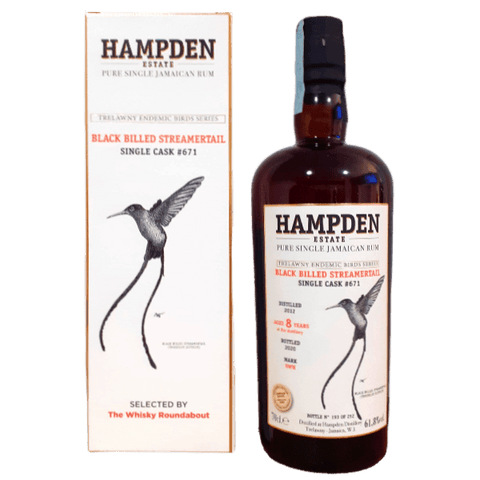 The Hampden Estate Rum / Rhum / Ron The Hampden Trelawny Endemic Birds Series LMDW/Velier Selected by The Whisky Roundabout #671