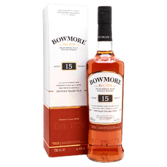 Bowmore Whisky / Whiskey Bowmore 15 y.o. Islay Single Malt Scotch Whisky