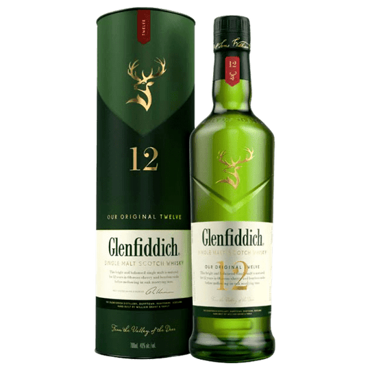 Glenfiddich Single Malt Scotch Whisky 12 y.o.