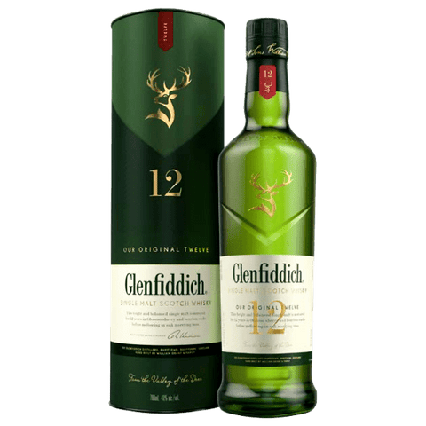 Glenfiddich Whisky / Whiskey Glenfiddich Single Malt Scotch Whisky 12 y.o.