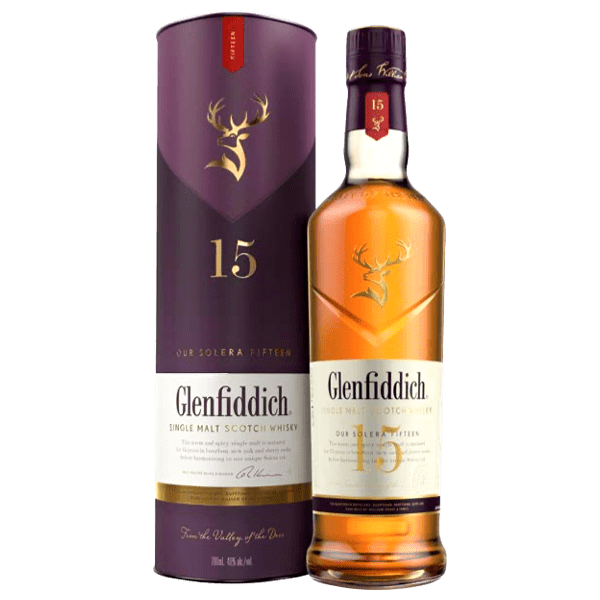 Glenfiddich Whisky / Whiskey Glenfiddich Single Malt Scotch Whisky 15 y.o.